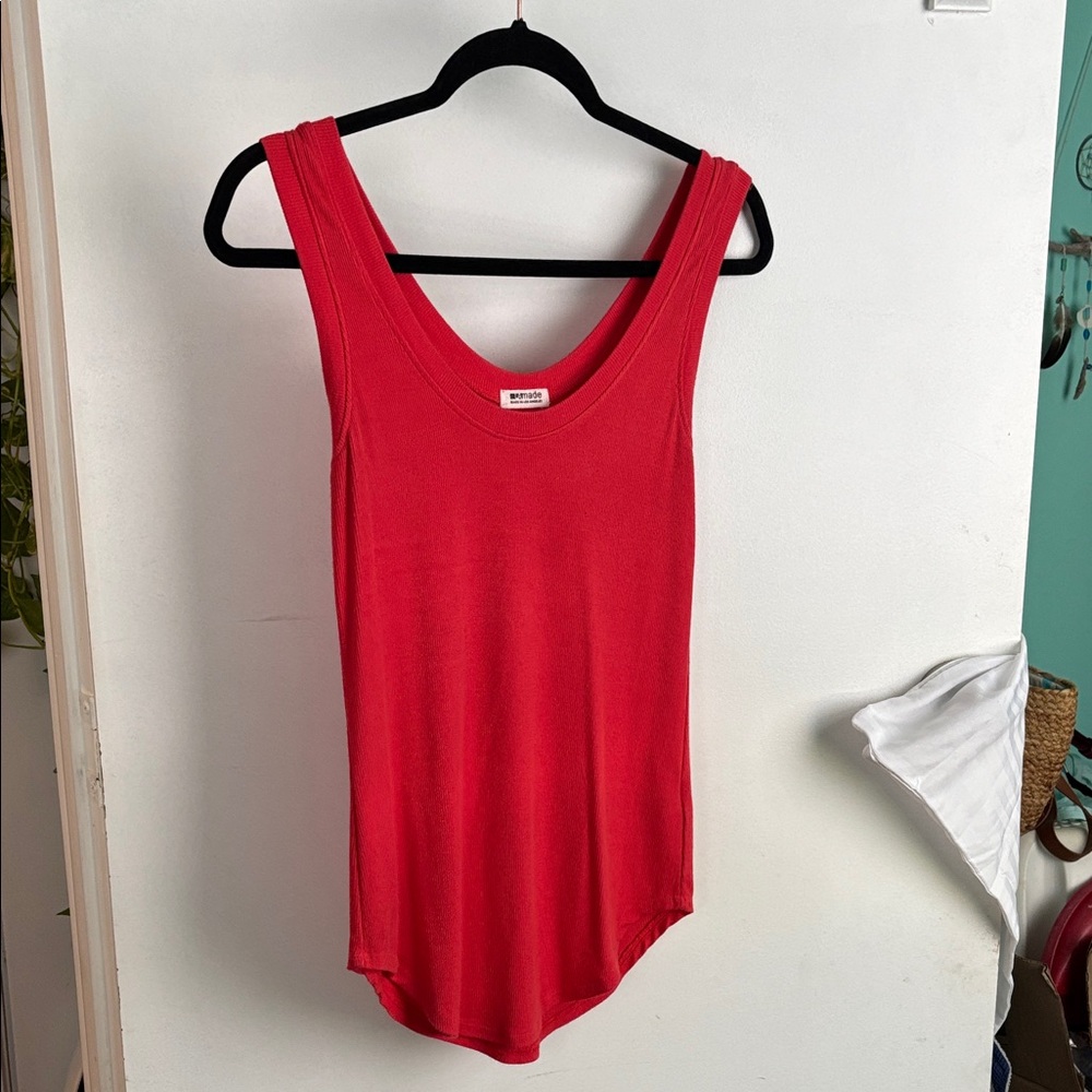 LA Made Bold Red Tank Top